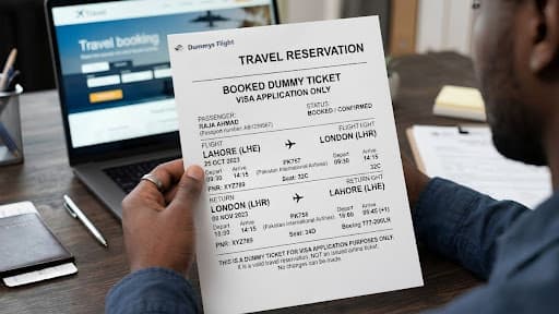 Book Dummy Ticket for Visa Applications Online Easily