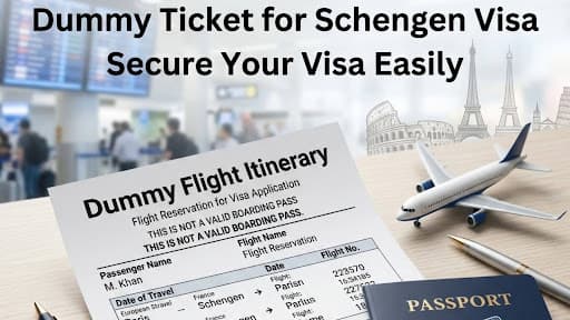 Dummy Ticket for Schengen Visa: Secure Your Visa Easily